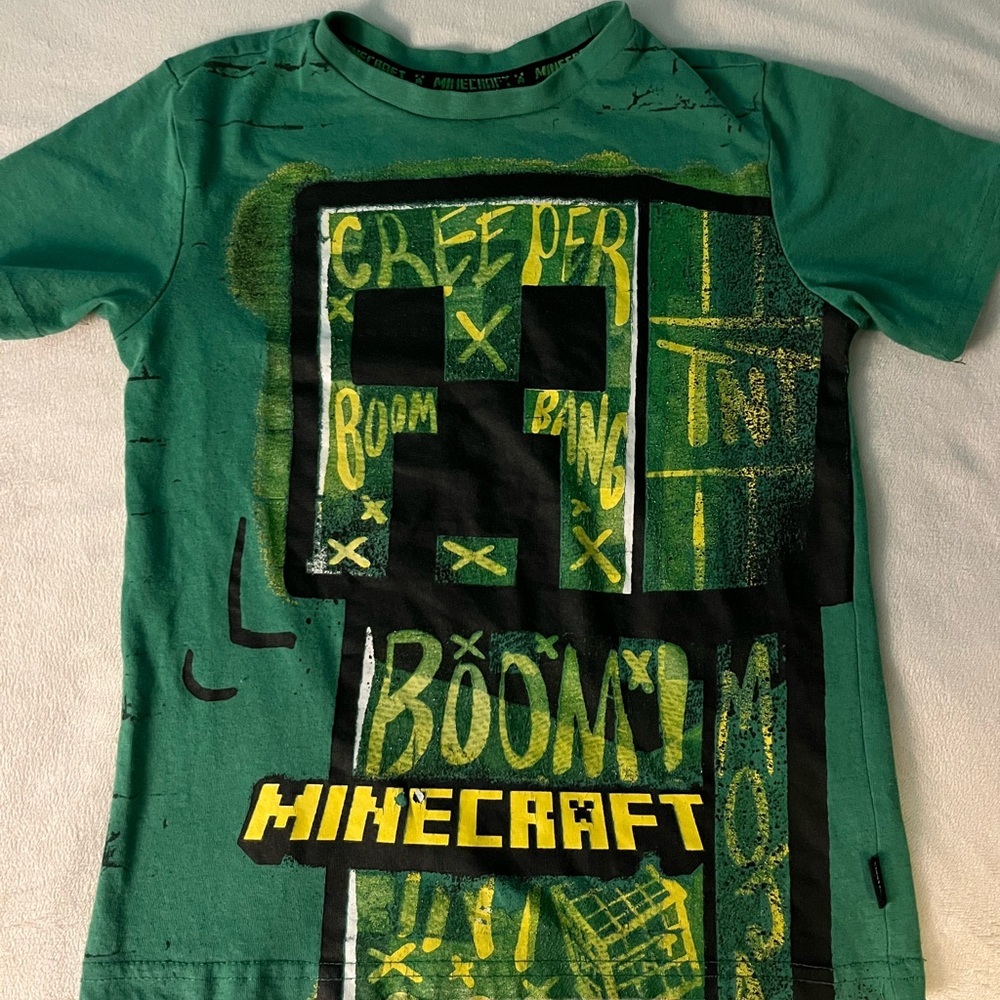 Minecraft Green Creeper T-Shirt